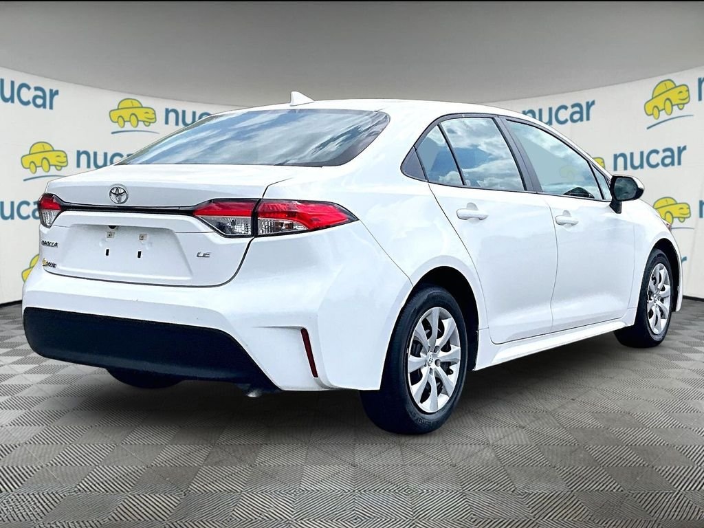 Used 2024 White Toyota LE image 6
