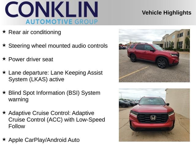 Used 2025 Red Honda Sport image 2