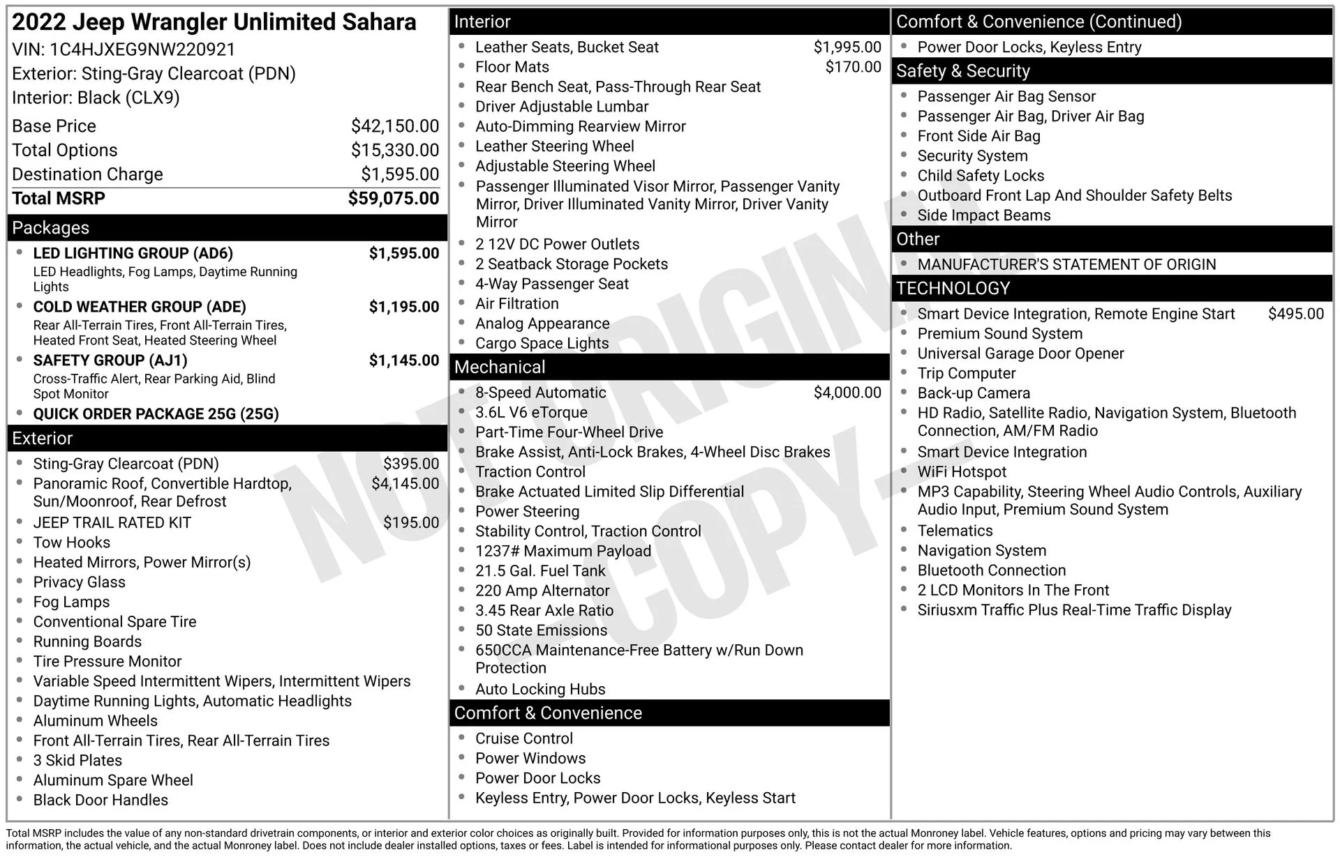 Used 2022 Gray Jeep Unlimited Sahara image 45