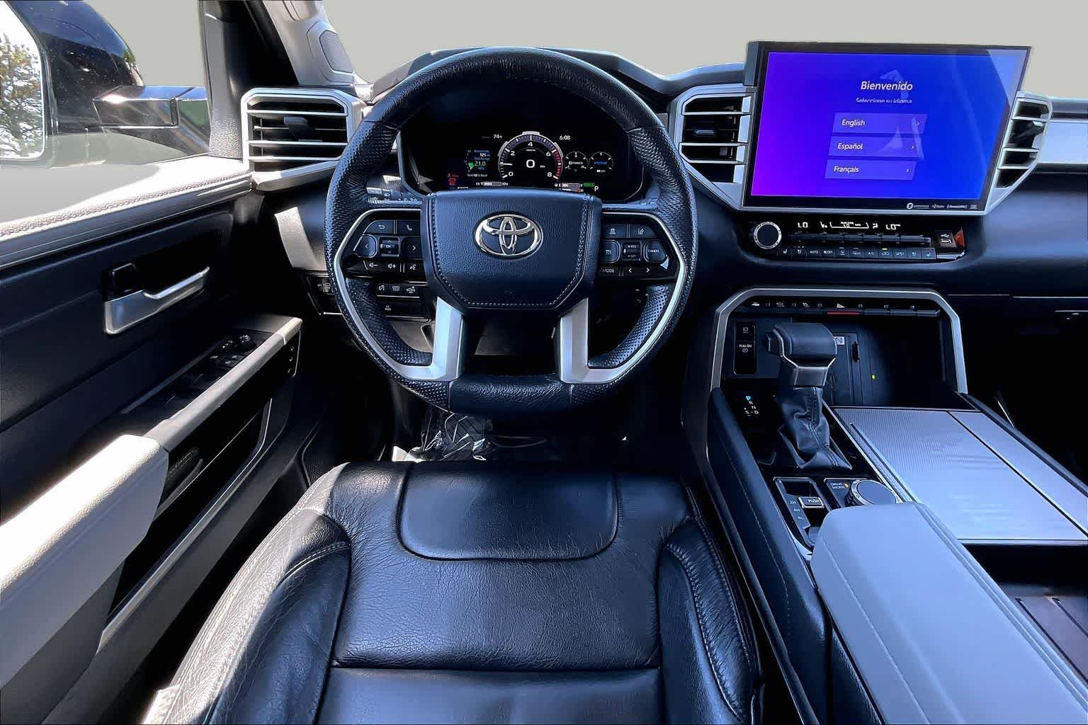 Used 2024 Midnight Black Metallic Toyota Limited image 6