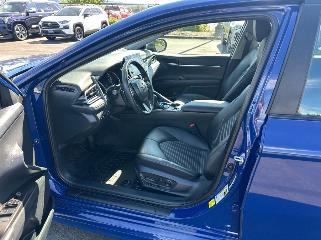 Certified Used 2024 Blue Toyota SE image 14