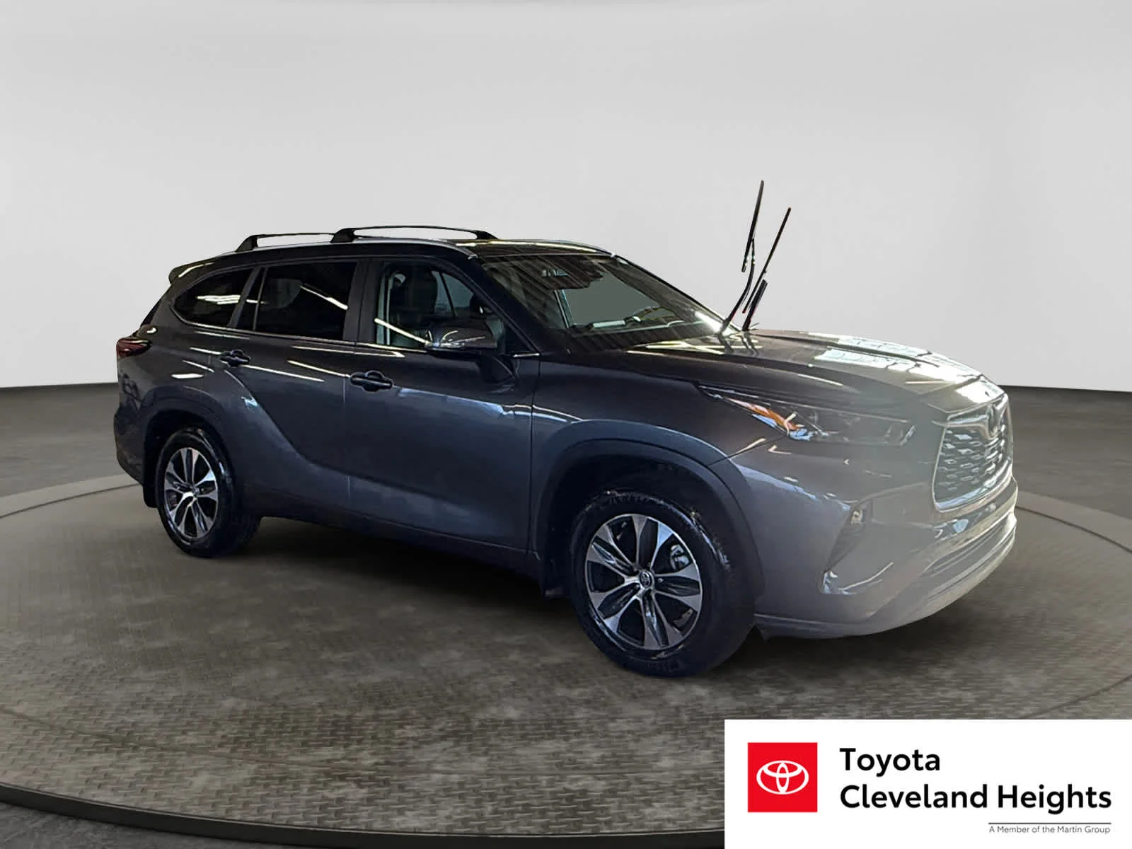 Used 2024 Magnetic Gray Metallic Toyota XLE image 3