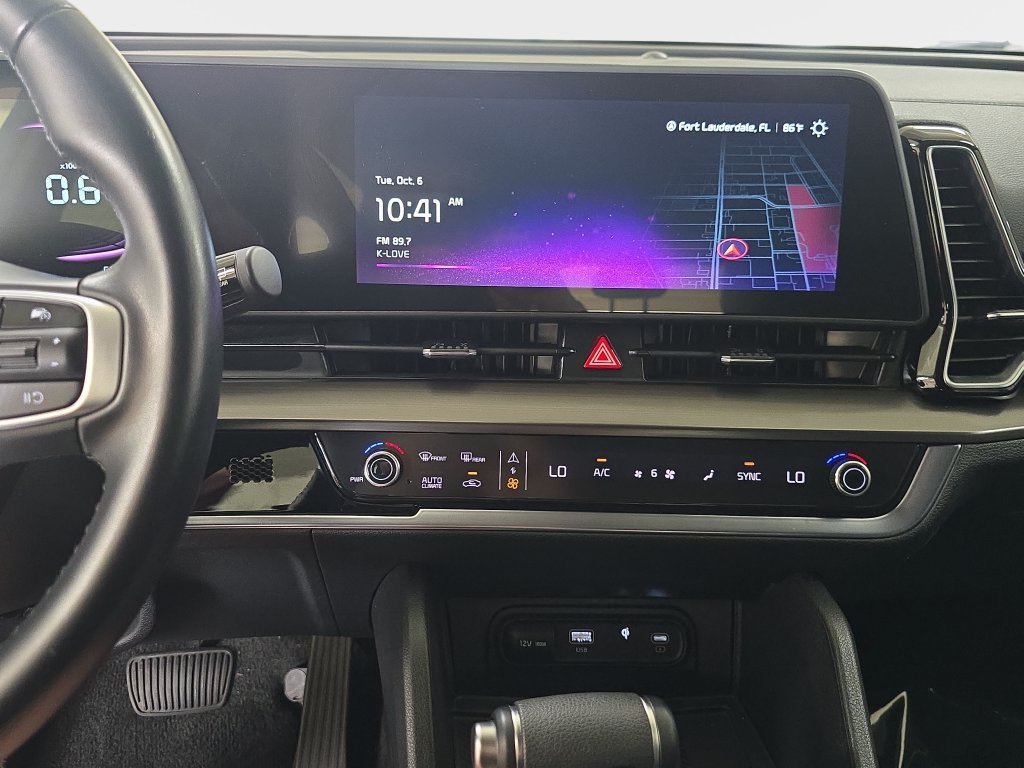 Used 2025 Sapphire Blue Kia EX image 23