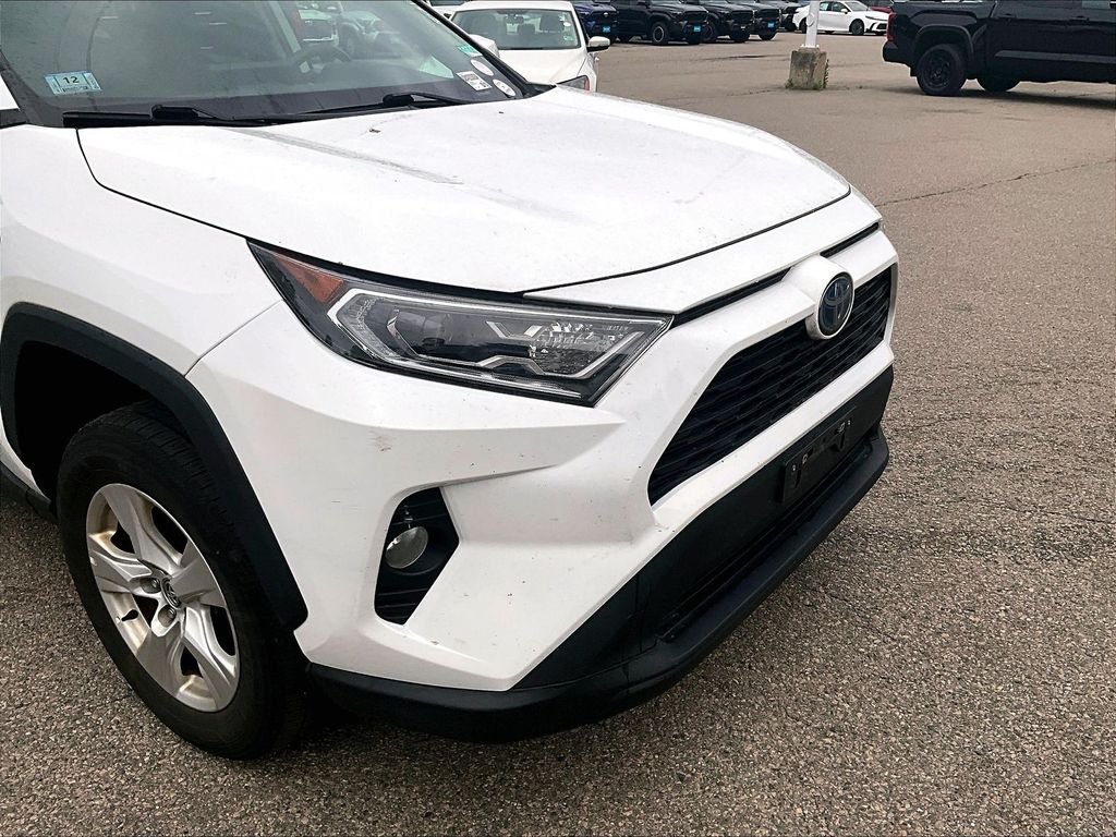 Certified Used 2021 White Toyota XLE image 8