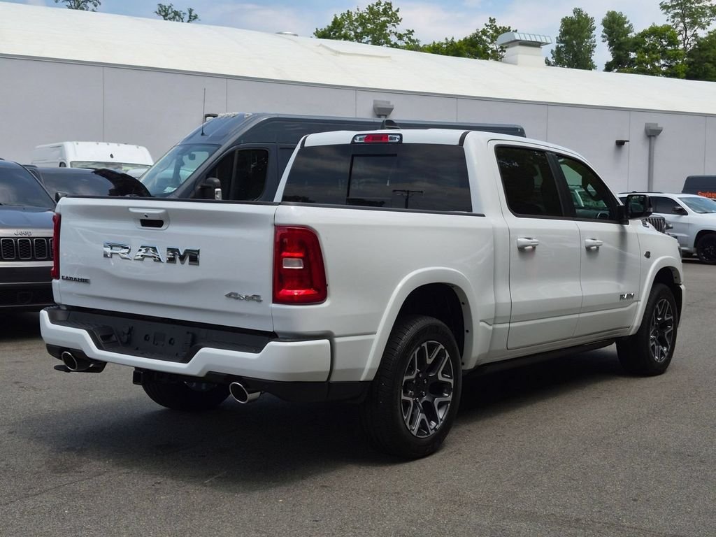 New 2026 Bright White Clear-Coat Exterior Paint RAM Laramie image 3
