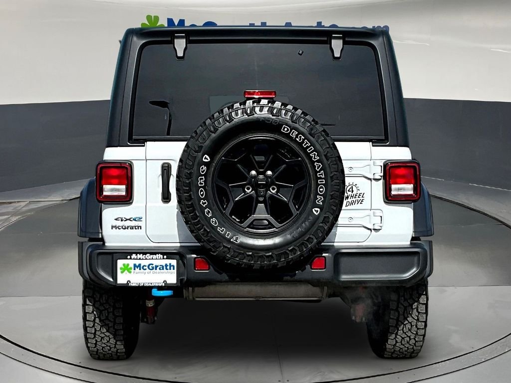 Used 2023 White Jeep Willys 4xe image 7