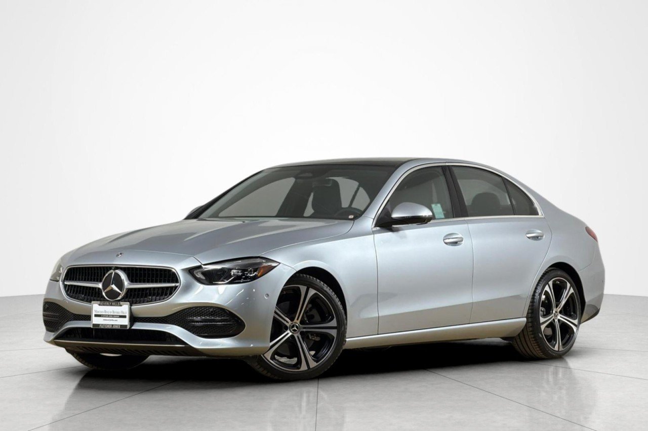 Certified Used 2023 Cirrus Silver Metallic Mercedes-Benz C 300 image 1