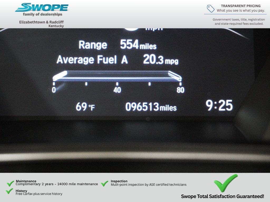 Used 2022 Obsidian Blue Pearl Honda EX image 18