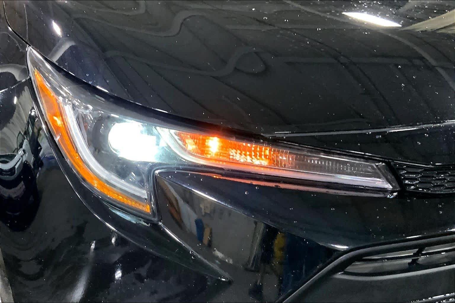 Used 2024 Midnight Black Metallic Toyota LE image 28