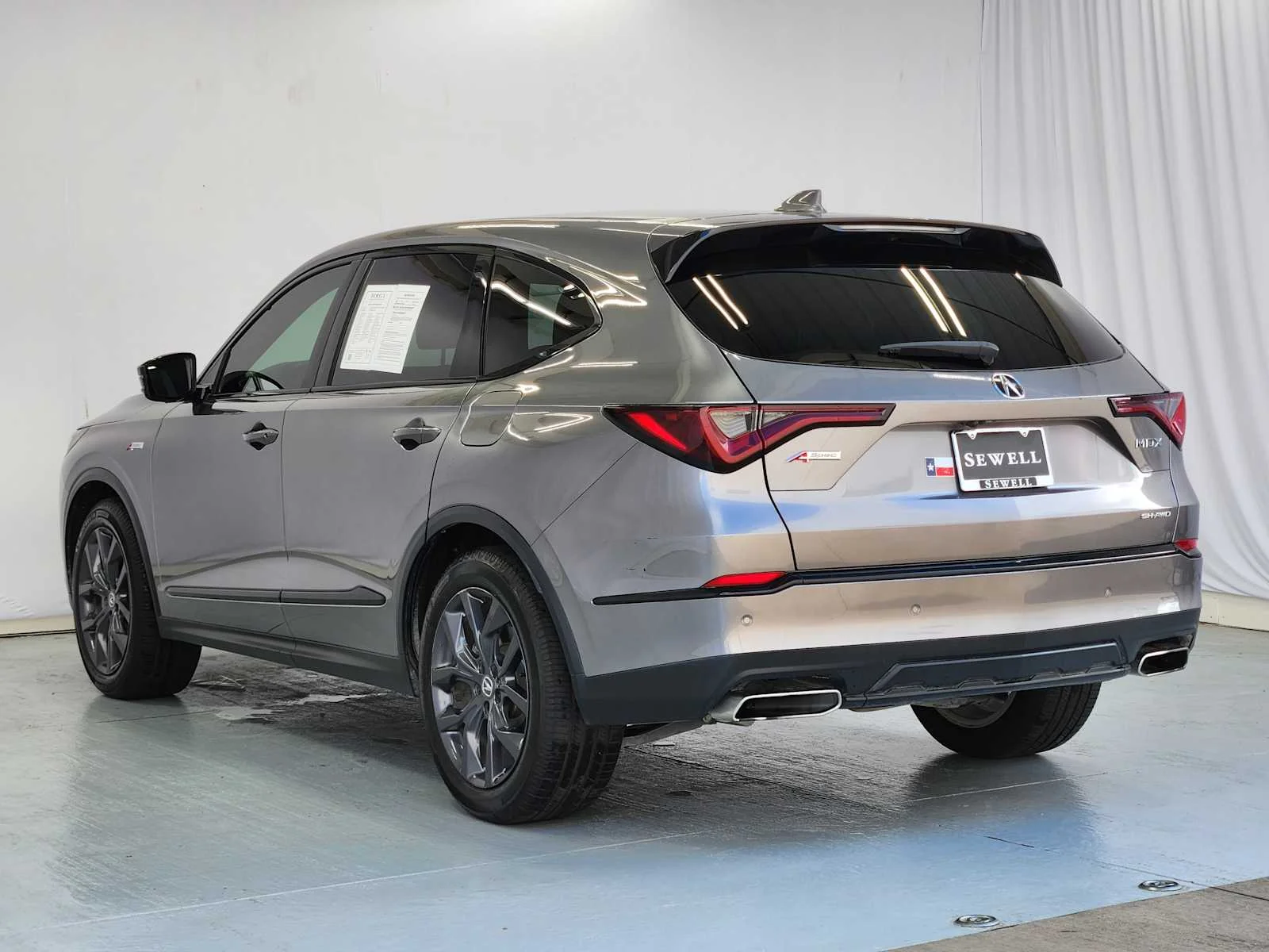 Used 2022 Liquid Carbon Metallic Acura w/A-Spec Package image 4