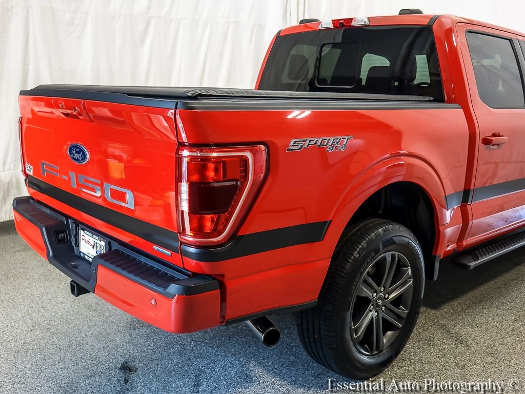 Used 2022 Race Red Ford XLT image 7