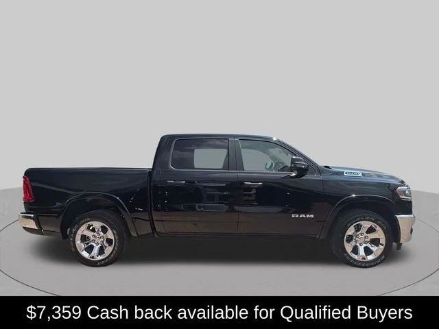 New 2026 Diamond Black Crystal Pearlcoat RAM Big Horn/Lone Star image 2