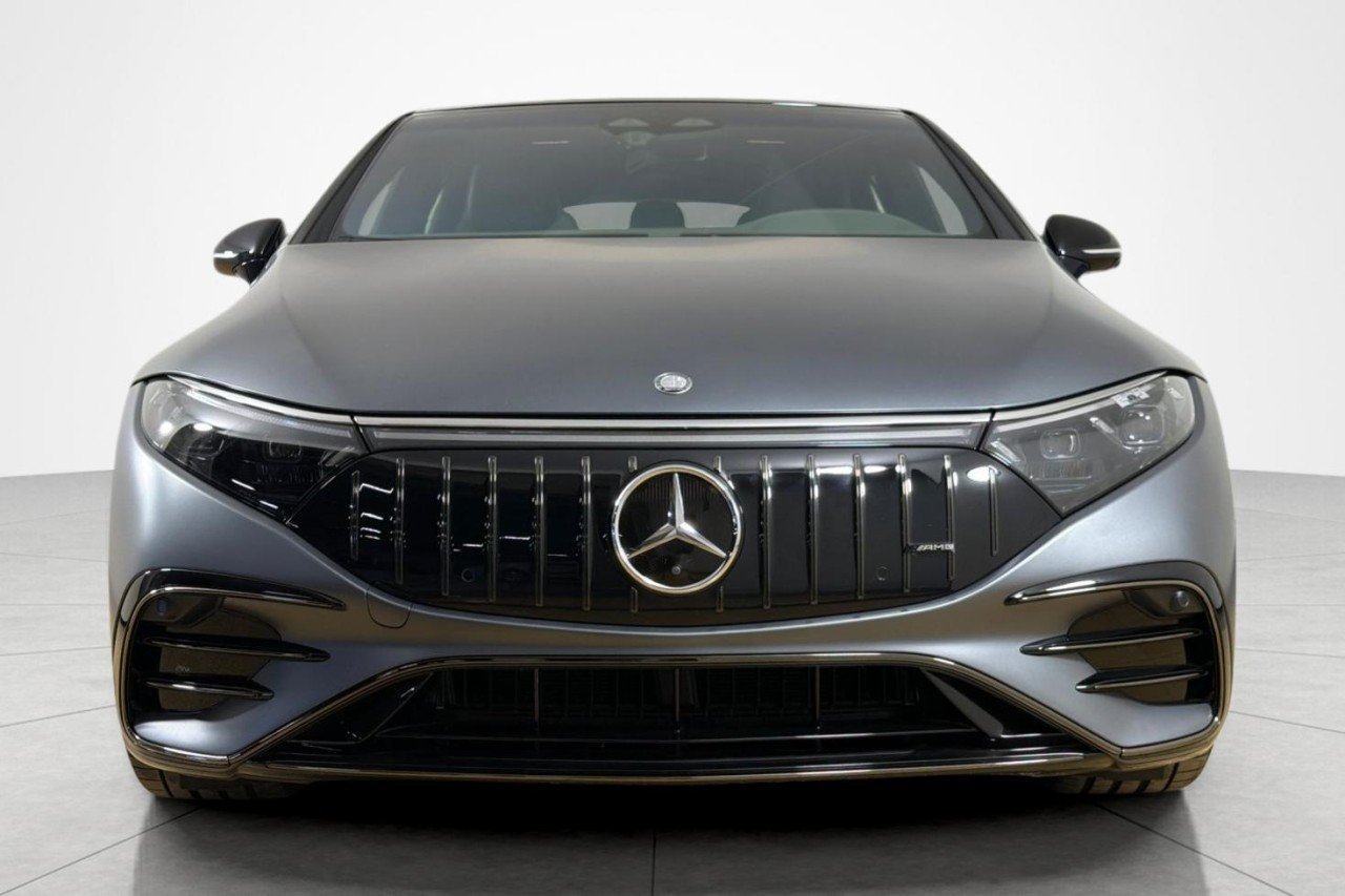 Certified Used 2024 MANUFAKTUR Selenite Grey Magno Mercedes-Benz AMG® EQS image 8