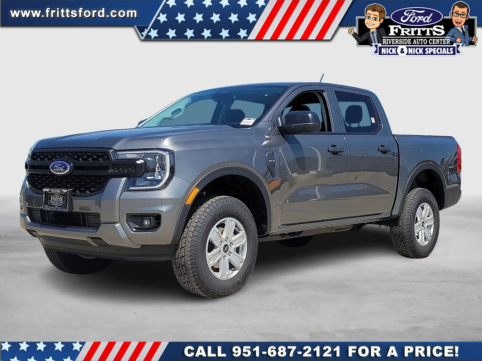 New 2026 Carbonized Gray Metallic Ford XL image 1