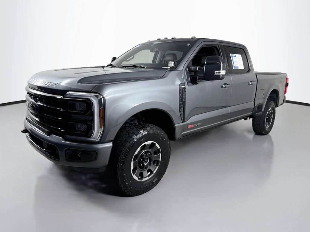 Used 2024 Carbonized Gray Metallic Ford LARIAT image 3