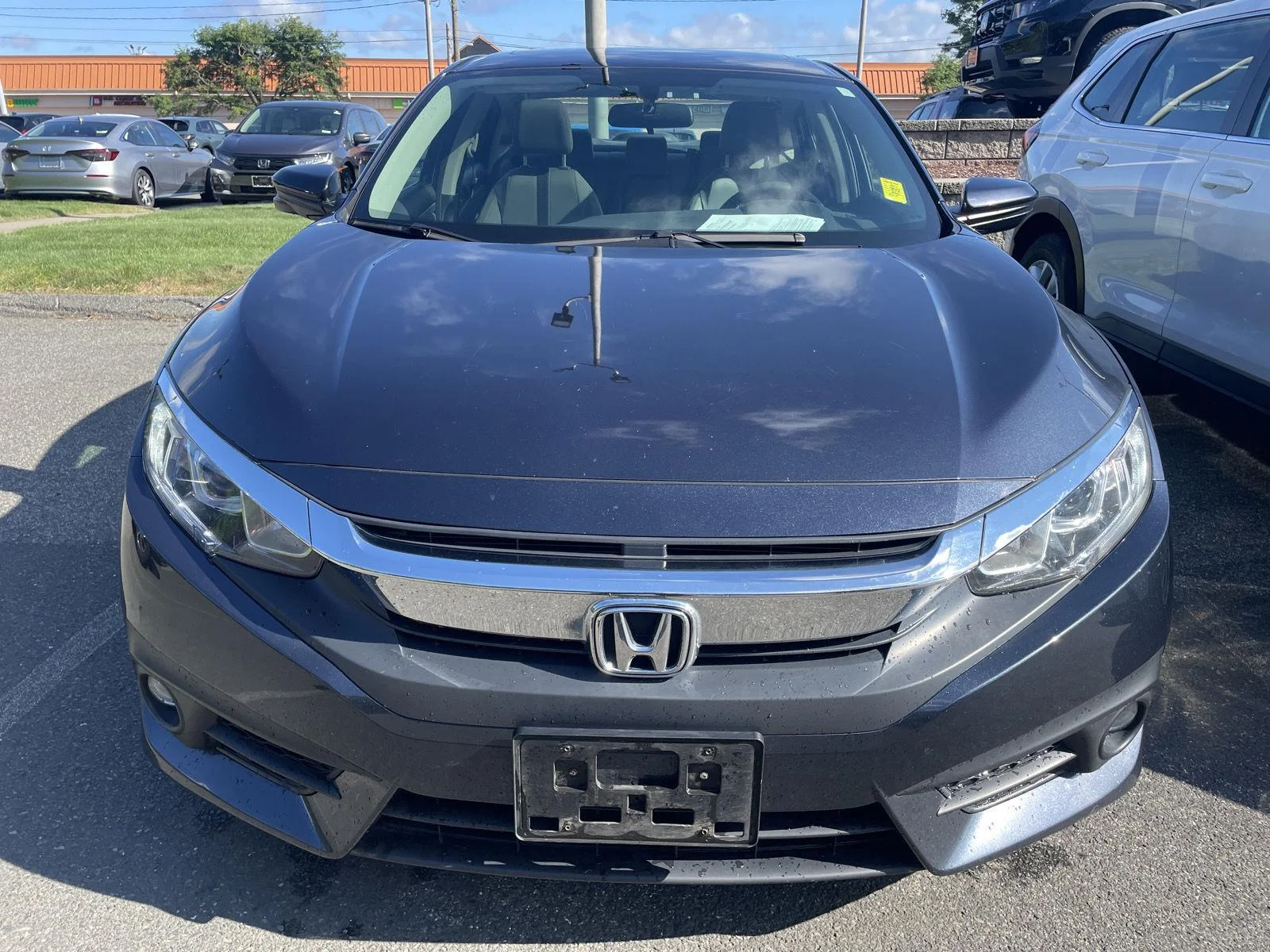 Used 2017 Honda Civic EX-T with VIN 2HGFC1F36HH646483 for sale in Manchester, CT
