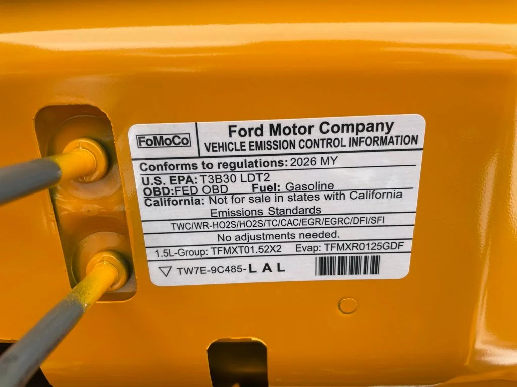 New 2026 Orange Fury Metallic Tri-Coat Ford Big Bend® image 44