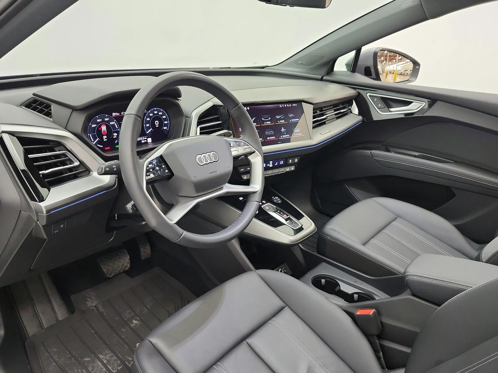 Used 2024 Pebble Gray Audi Premium Plus image 12