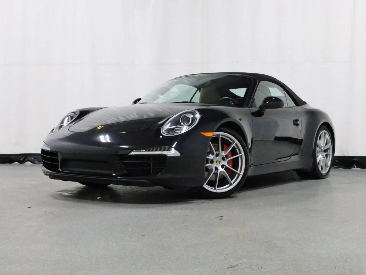 Used 2013 Basalt Black Metallic Porsche Carrera S Cabriolet image 1
