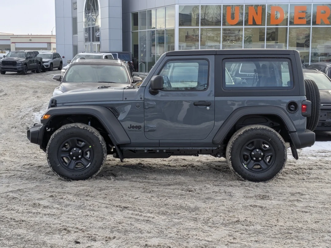 New 2026 Dark blue Jeep Sport - - 4x4 - 2.0L Turbo Engine - 12.3 Uconnect 5 Display - Black Freedom Hardtop & More! image 5