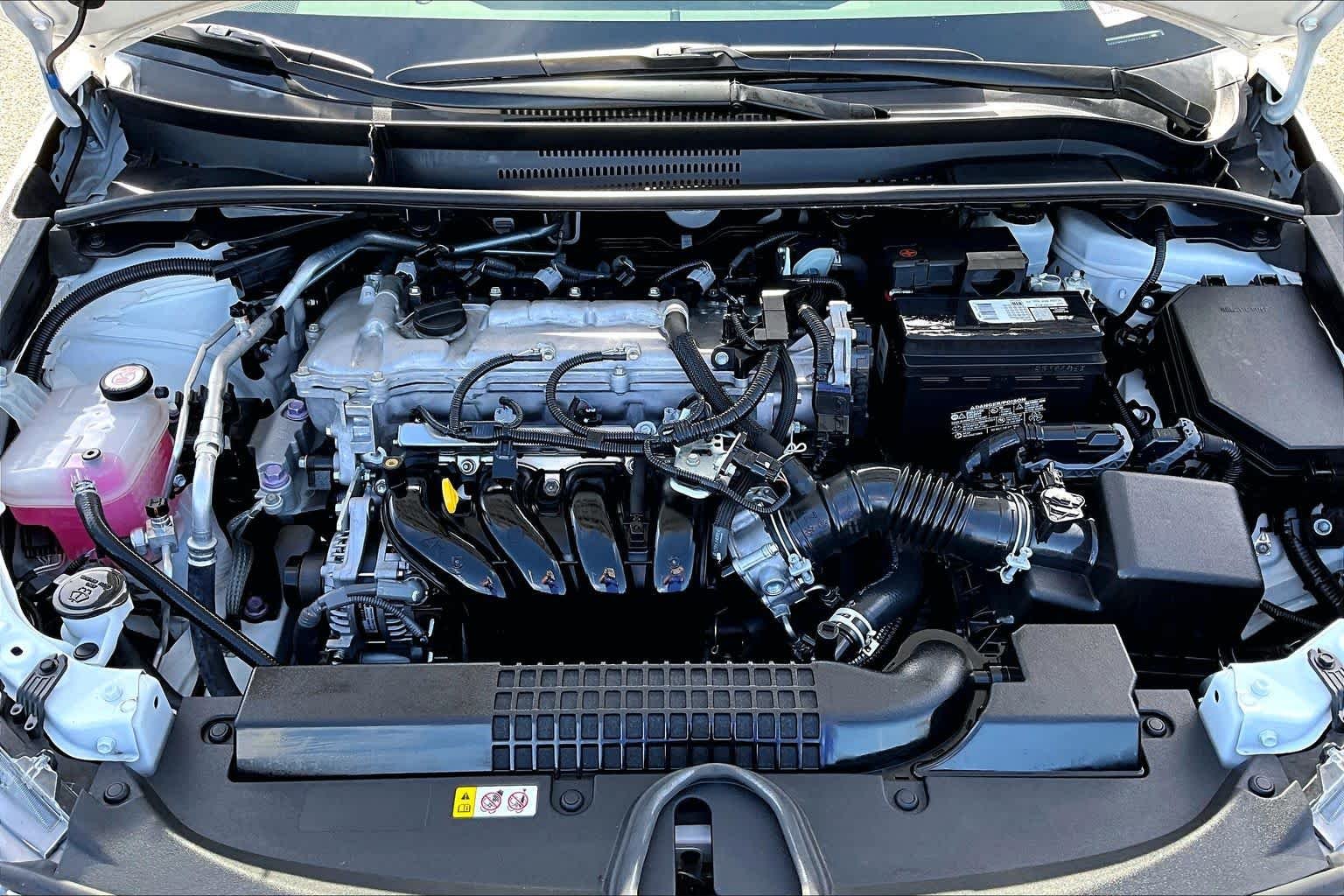 Certified Used 2021 Super White Toyota LE image 31