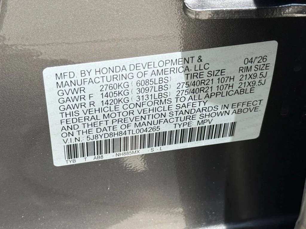 New 2026 Liquid Carbon Metallic Acura Type S w/Advance Package image 25