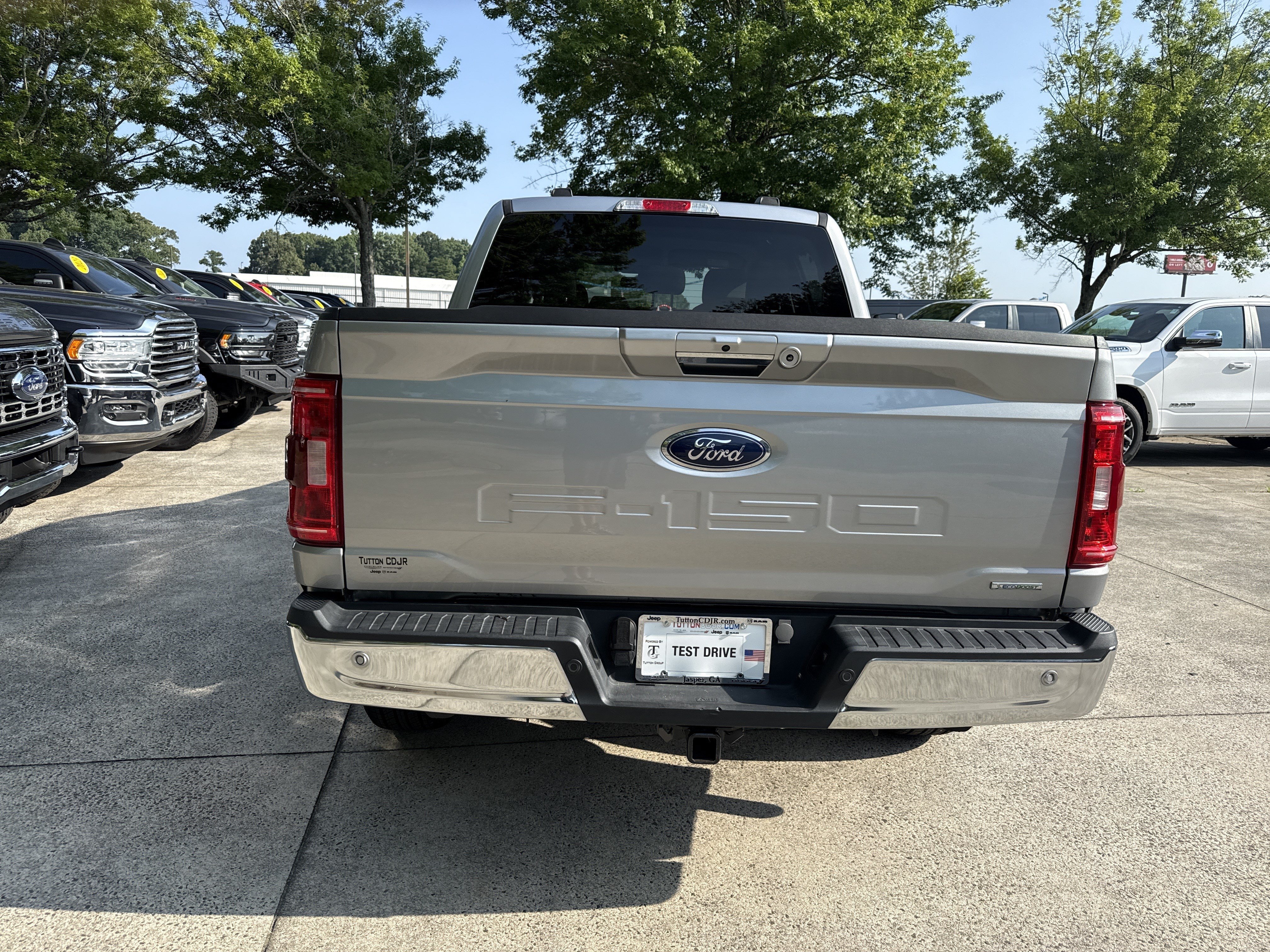 Used 2023 Silver Metallic Ford XLT image 6