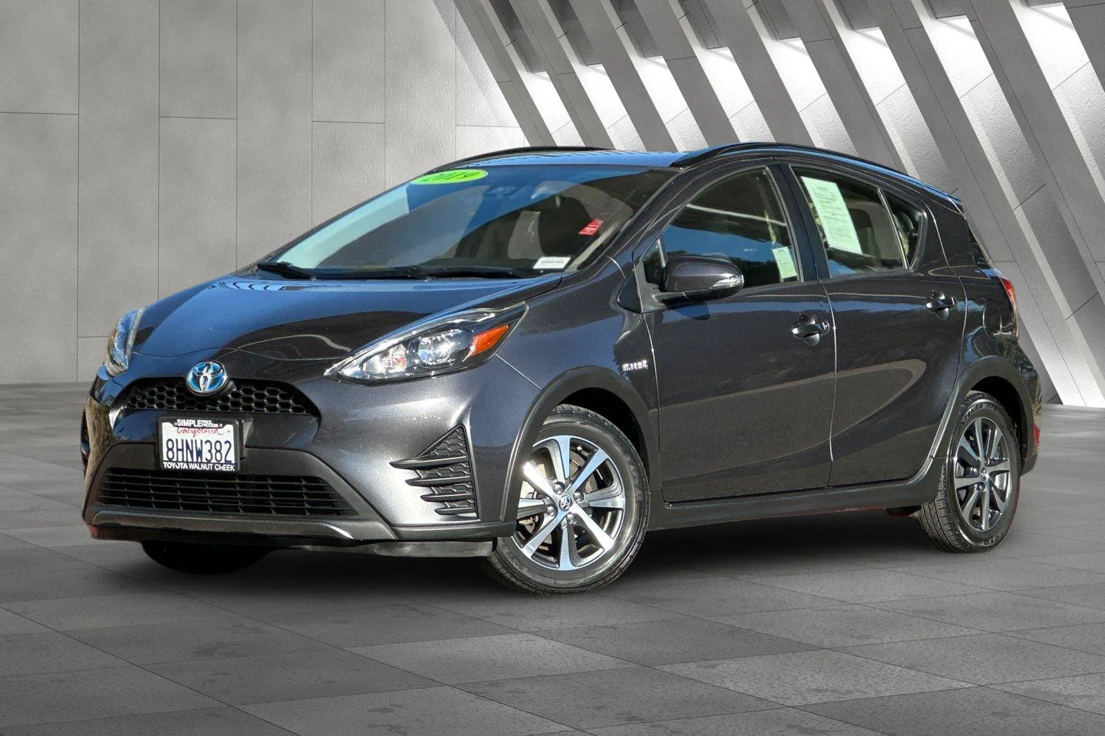 Used 2019 Gray Toyota LE image 2