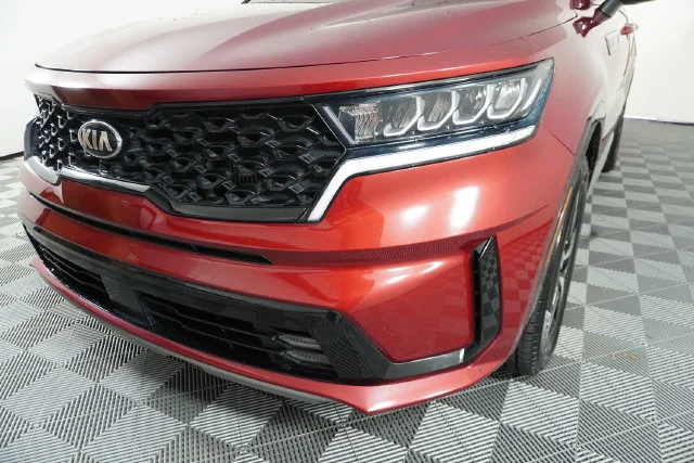 Used 2021 Red Kia EX image 10