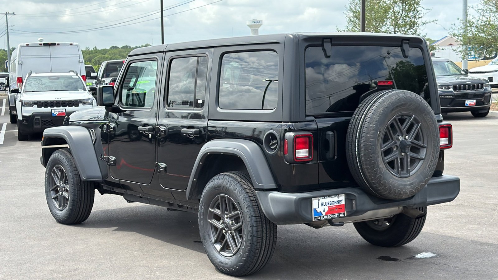 Used 2024 Black Clearcoat Jeep Sport S image 7
