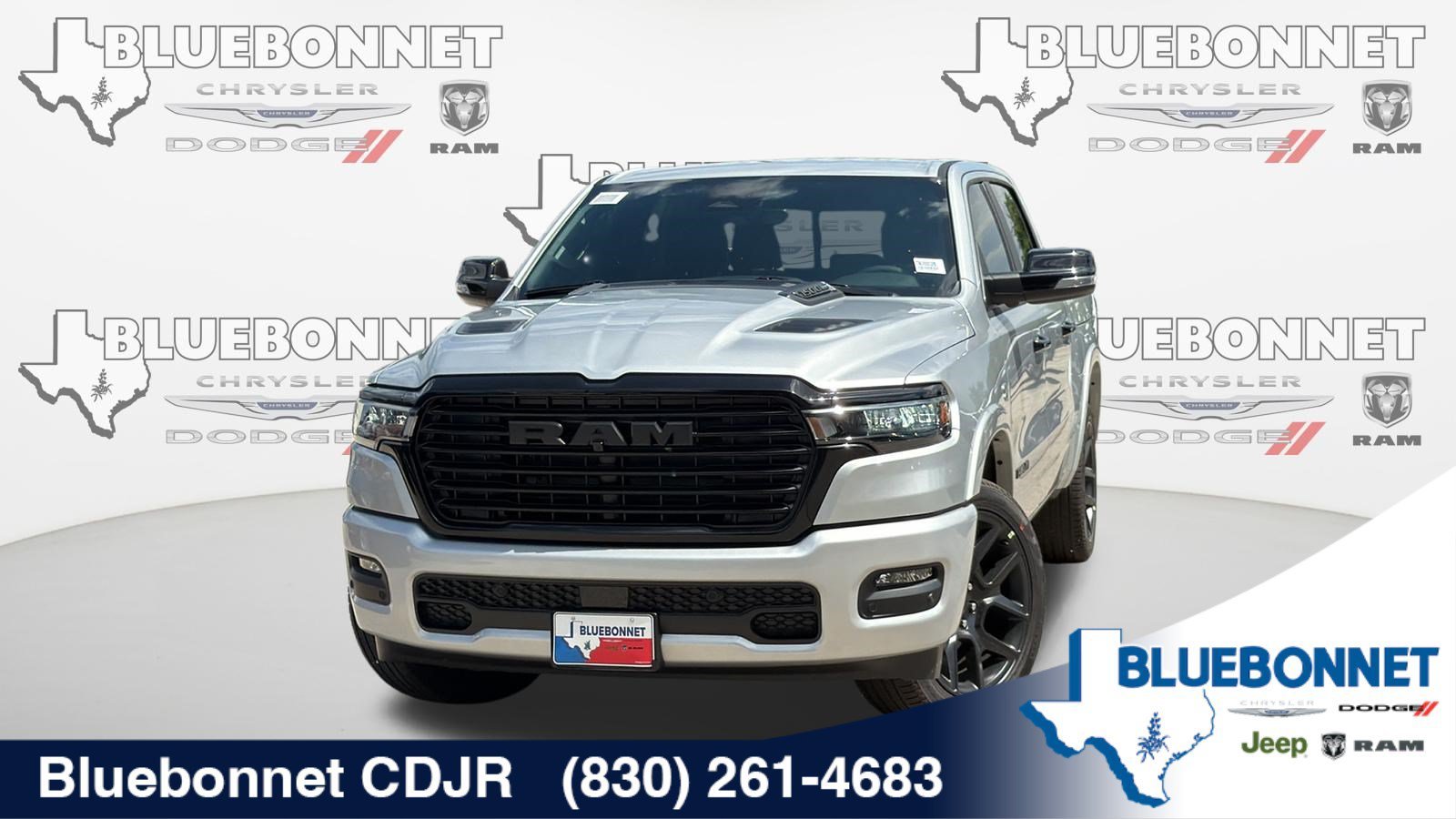 New 2026 Silver Zynith Exterior Paint RAM Laramie image 1