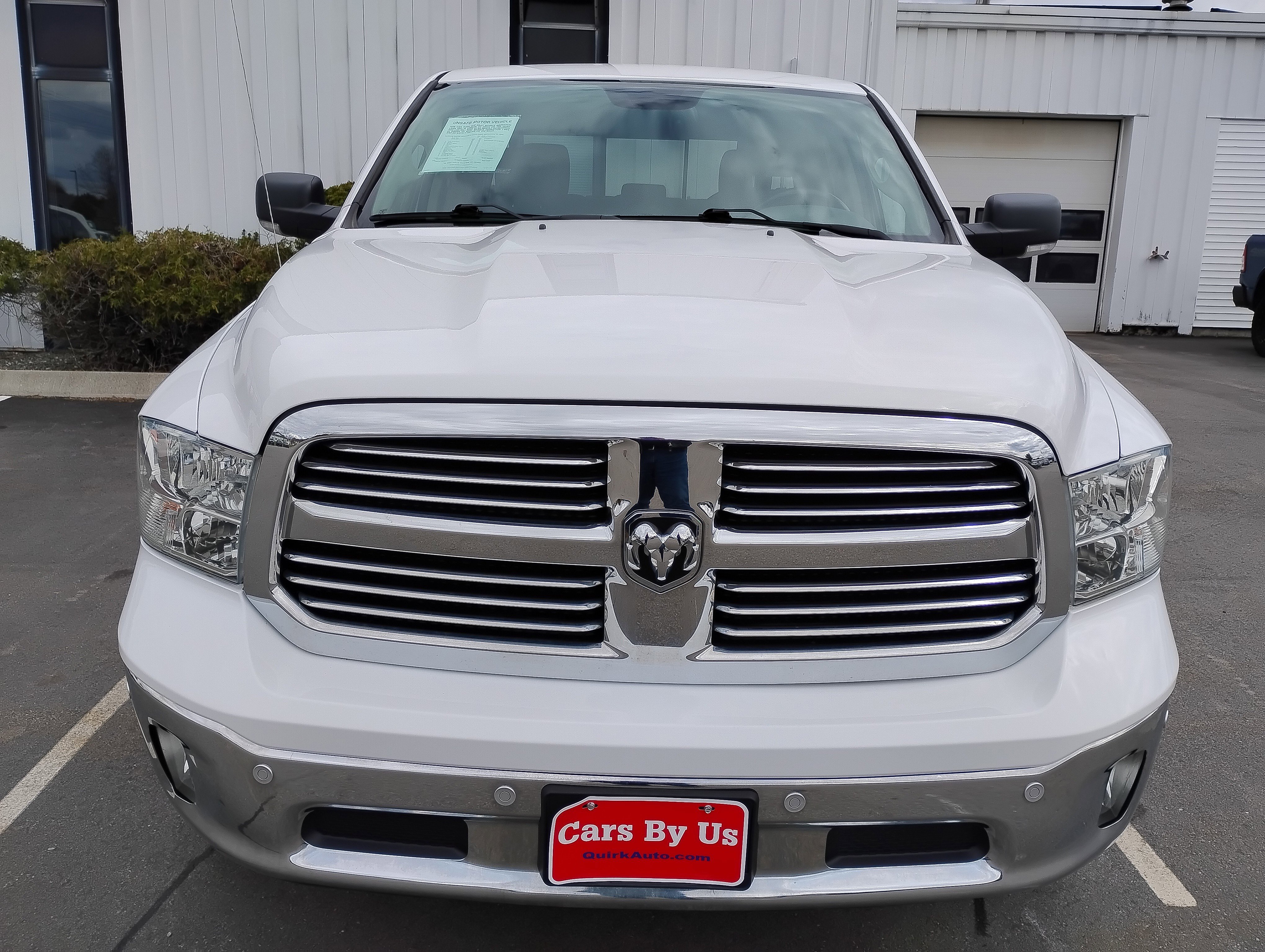 Used 2018 Bright White Clearcoat Ram Big Horn image 2