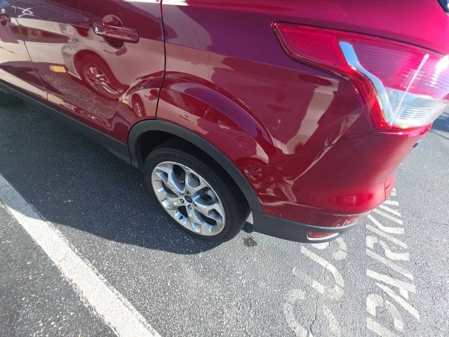 Used 2015 Red Ford Titanium image 8