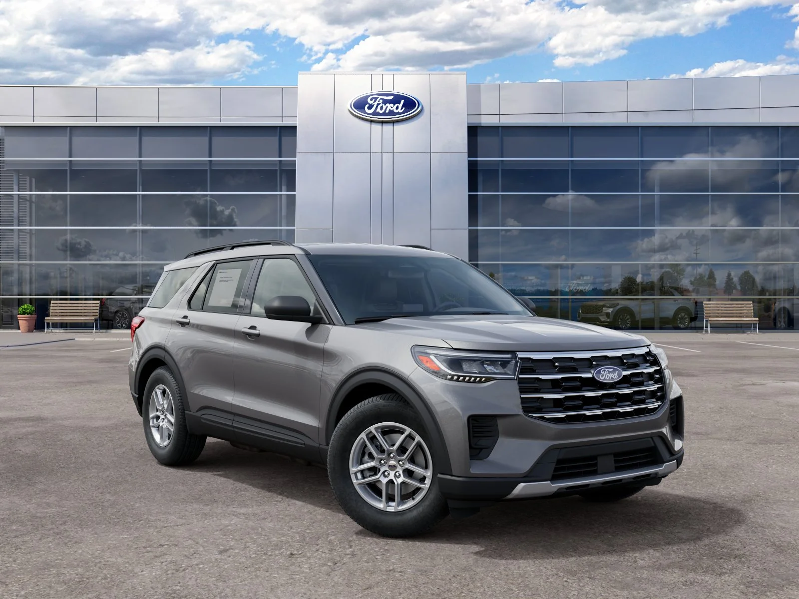 New 2027 Carbonized Gray Metallic Ford Active image 17