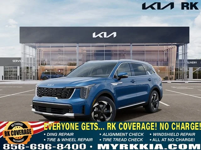 New 2026 Blue Kia EX image 1