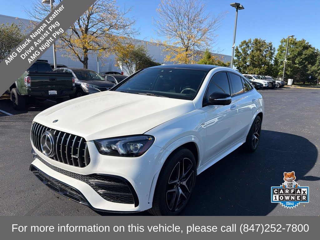 Used 2023 MANUFAKTUR Diamond White Metallic Mercedes-Benz GLE 53 AMG® image 1