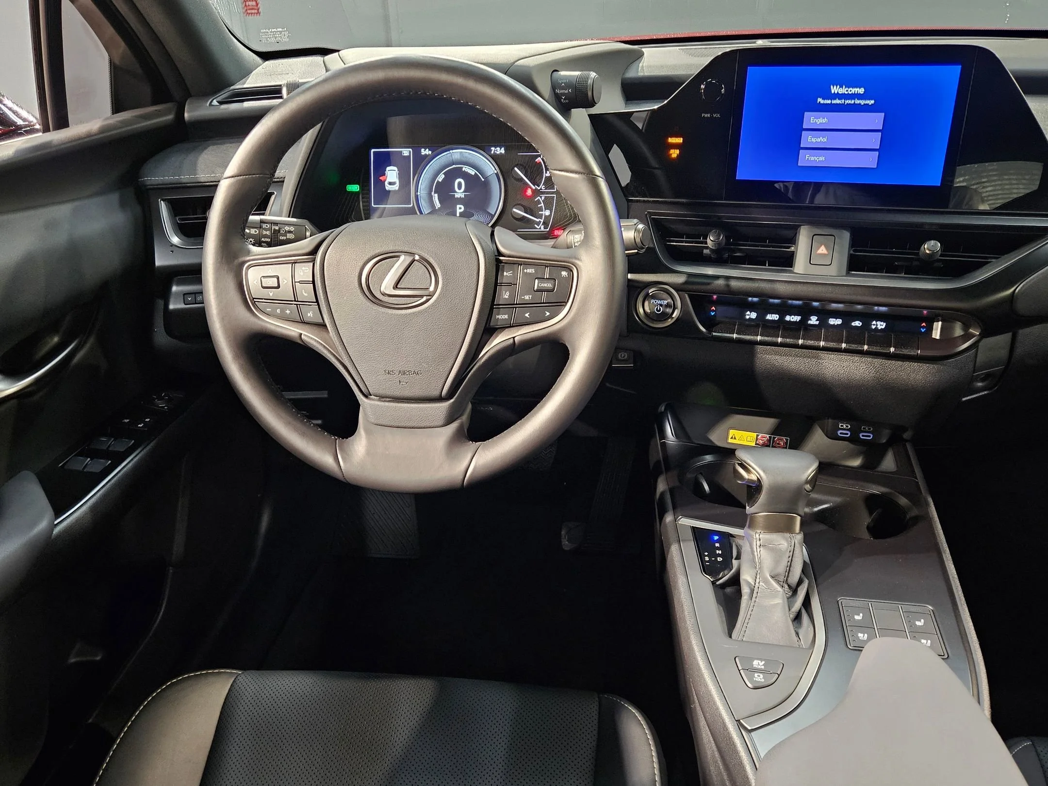 Used 2024 Redline with Obsidian Roof Lexus UX 250h F SPORT Design image 9