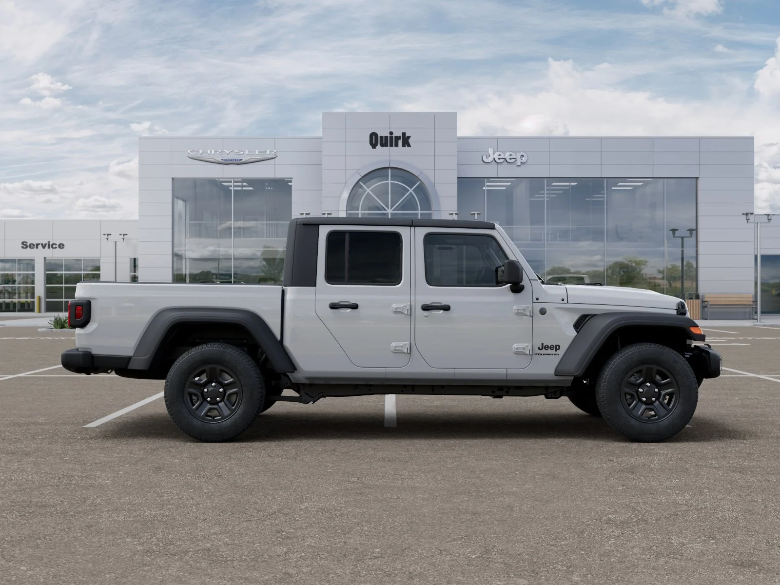 New 2026 Bright White Clear-Coat Exterior Paint Jeep Sport image 47