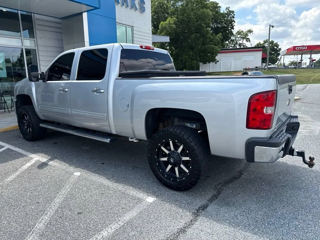 Used 2013 SILVER ICE METALLIC Chevrolet SRW LTZ image 2