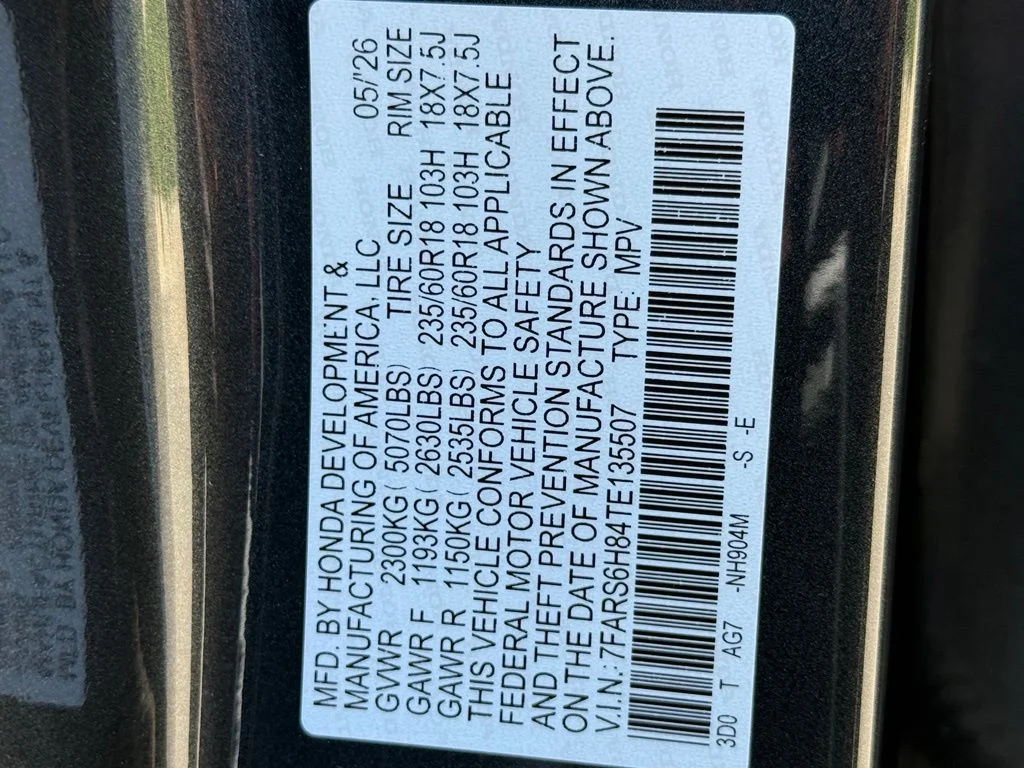 New 2026 Meteorite Gray Metallic Honda Sport-L image 28