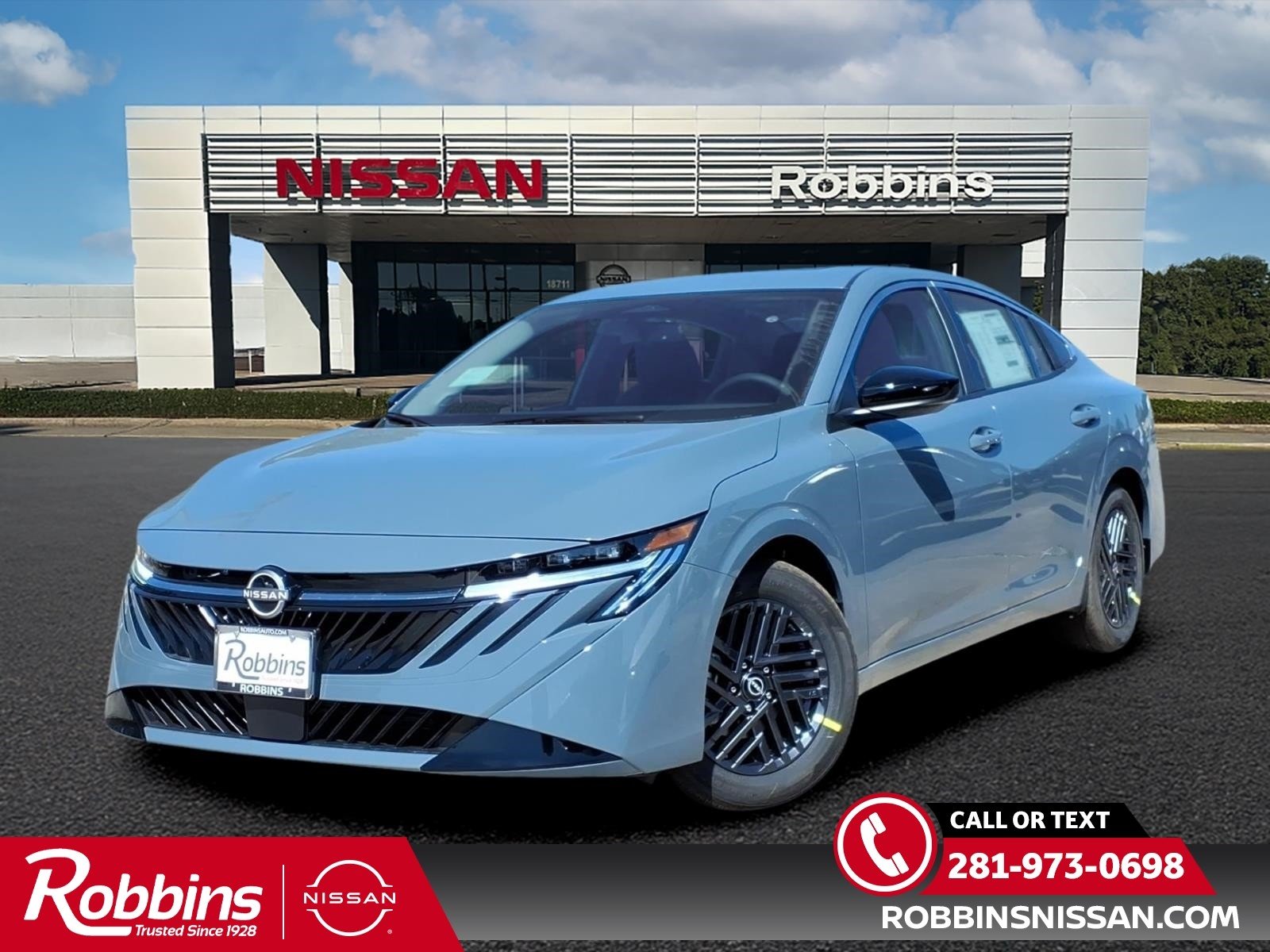 2026 Nissan Sentra SV Gray at Robbins Nissan