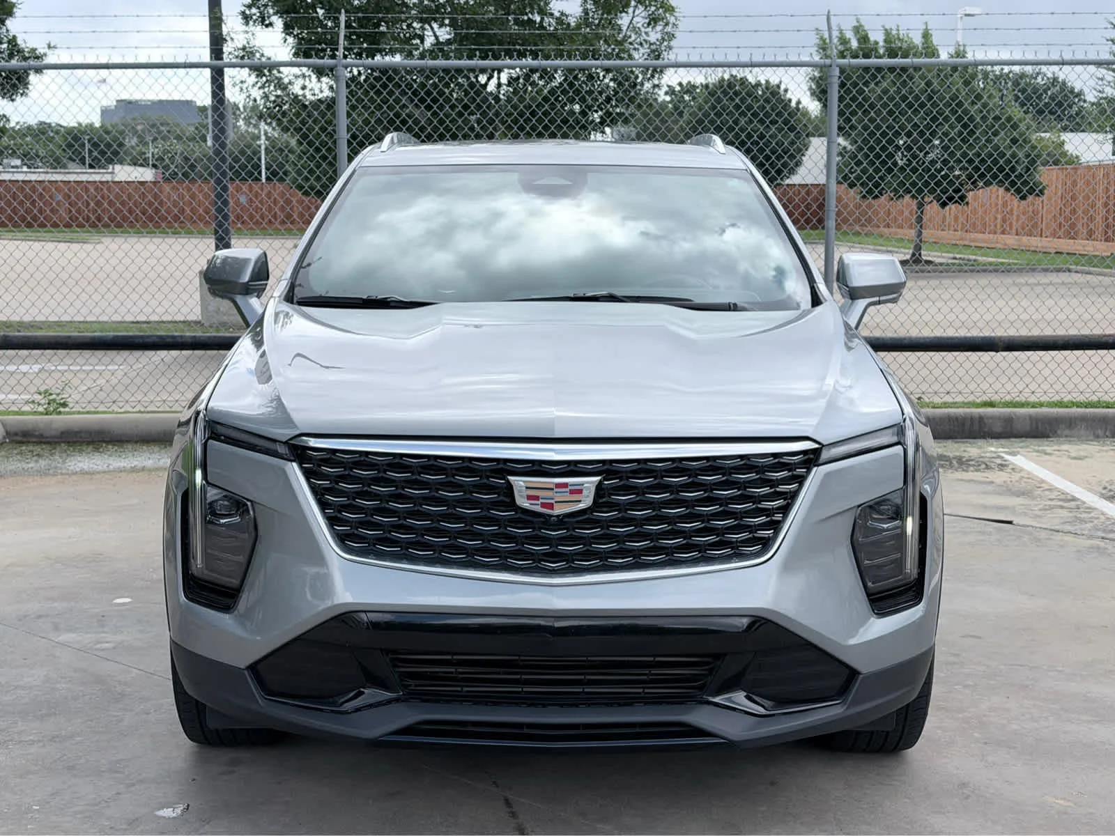 Used 2024 Argent Silver Metallic Cadillac Premium Luxury image 2