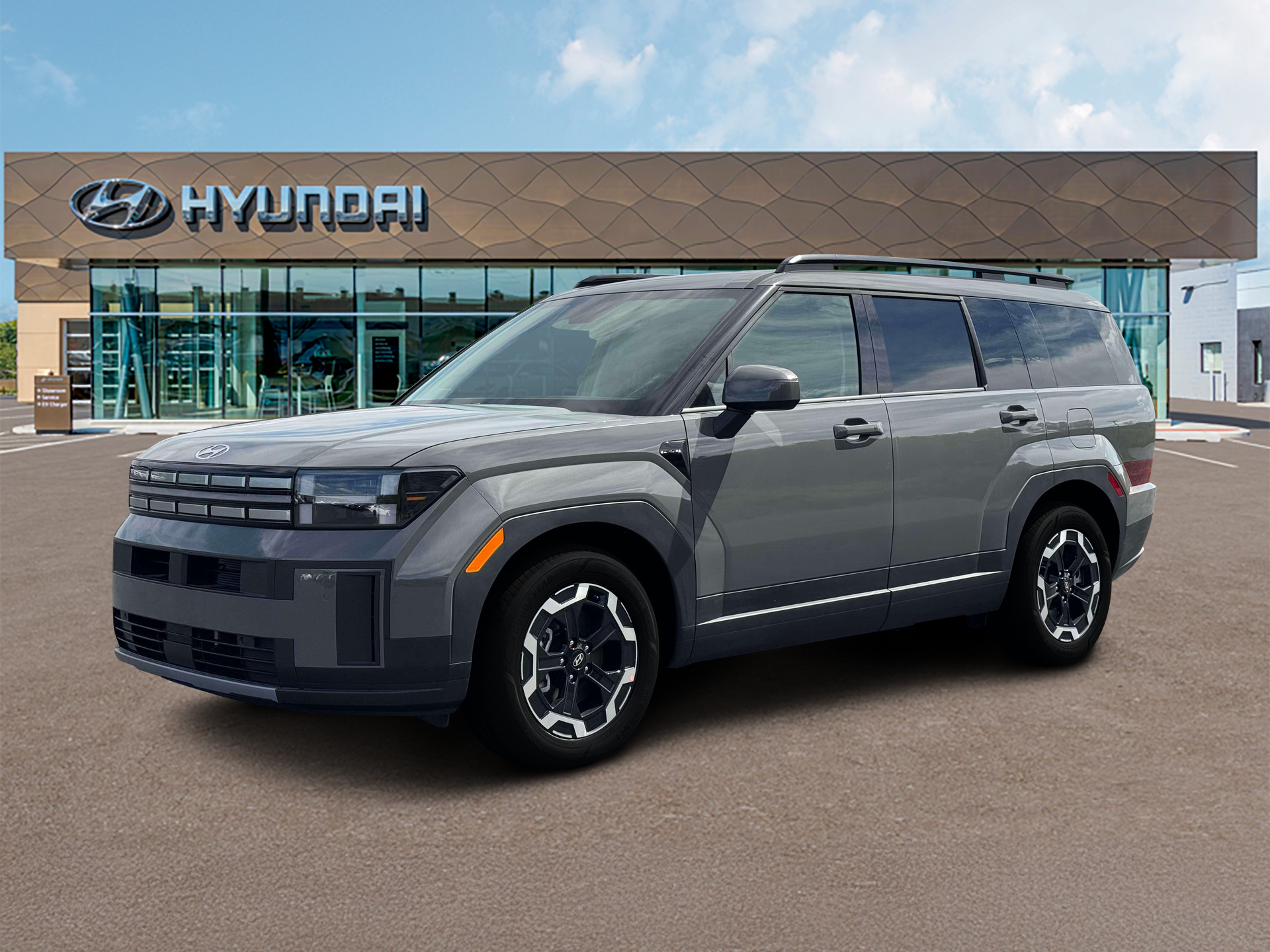 New 2027 Gray Hyundai SEL AWD image 2