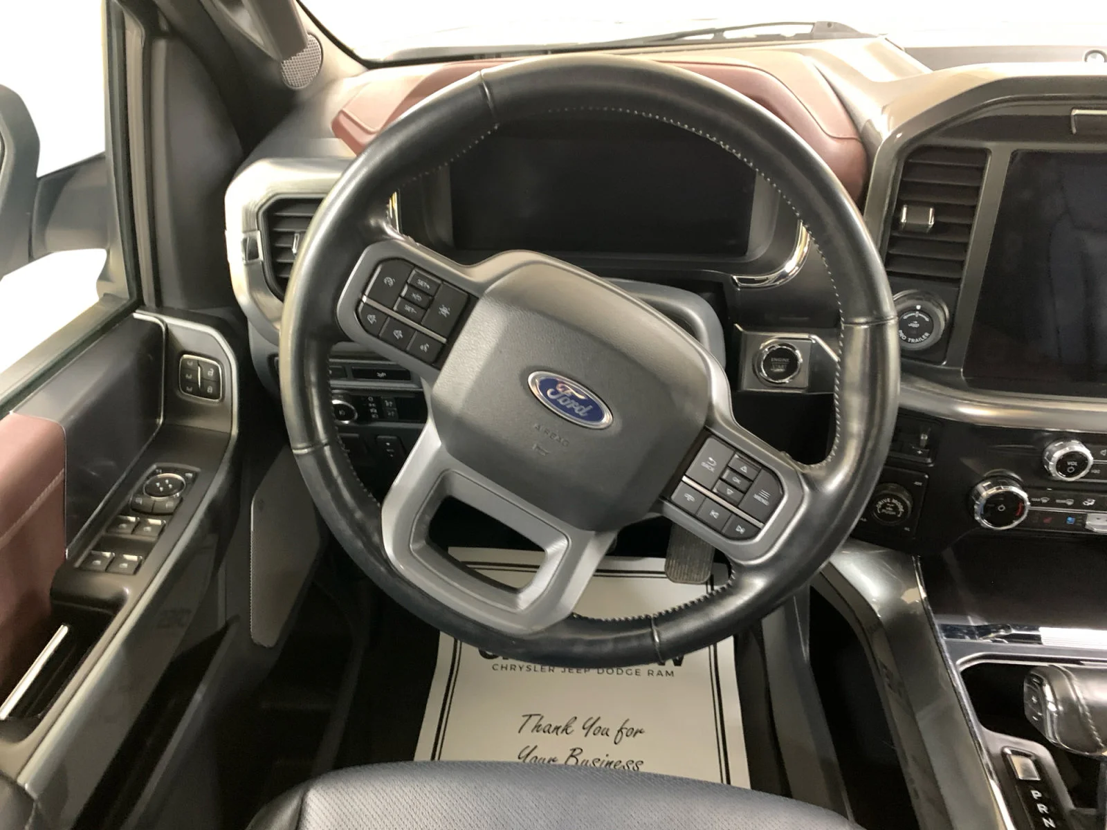 Used 2022 White Ford Lariat SuperCrew image 13