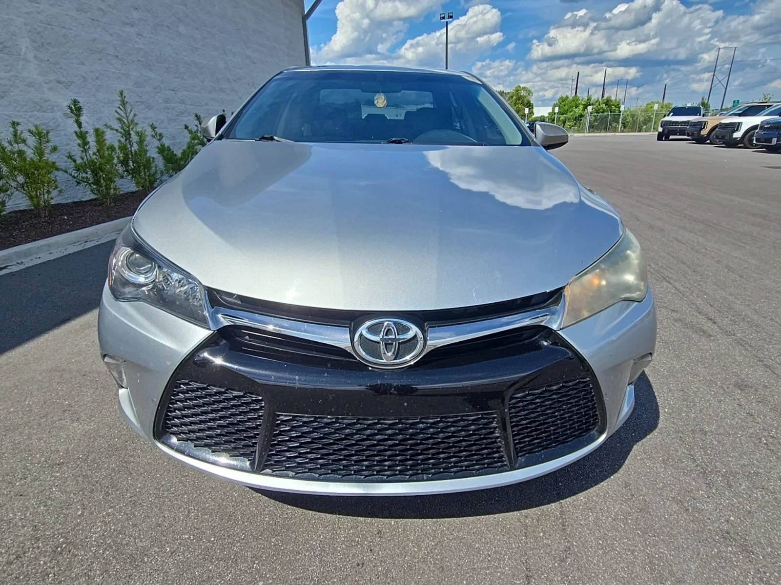 Used 2017 Celestial Silver Metallic Toyota SE image 2