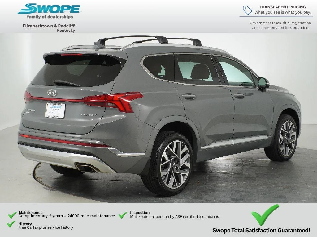 Used 2021 Hampton Gray Hyundai Calligraphy image 4
