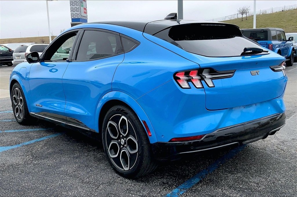 Used 2022 Ford Mustang Mach-E GT AWD with VIN 3FMTK4SE8NMA08354 for sale in Smithville, MO