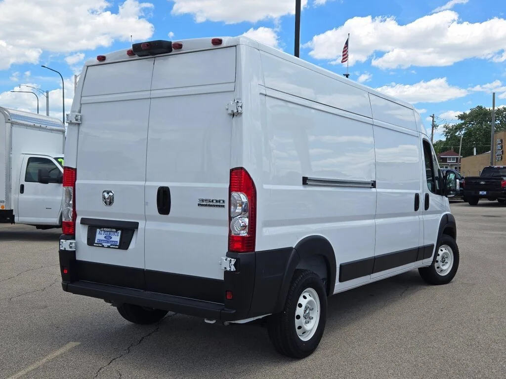 Used 2023 Bright White Clearcoat Ram High Roof image 10