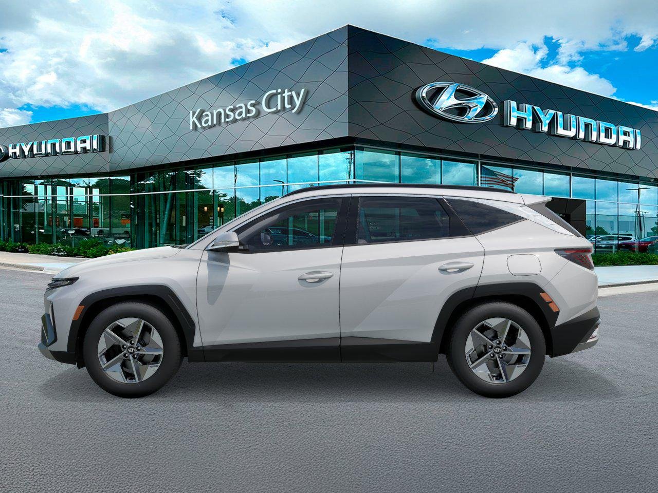 New 2026 Serenity White Hyundai SEL Premium AWD image 3