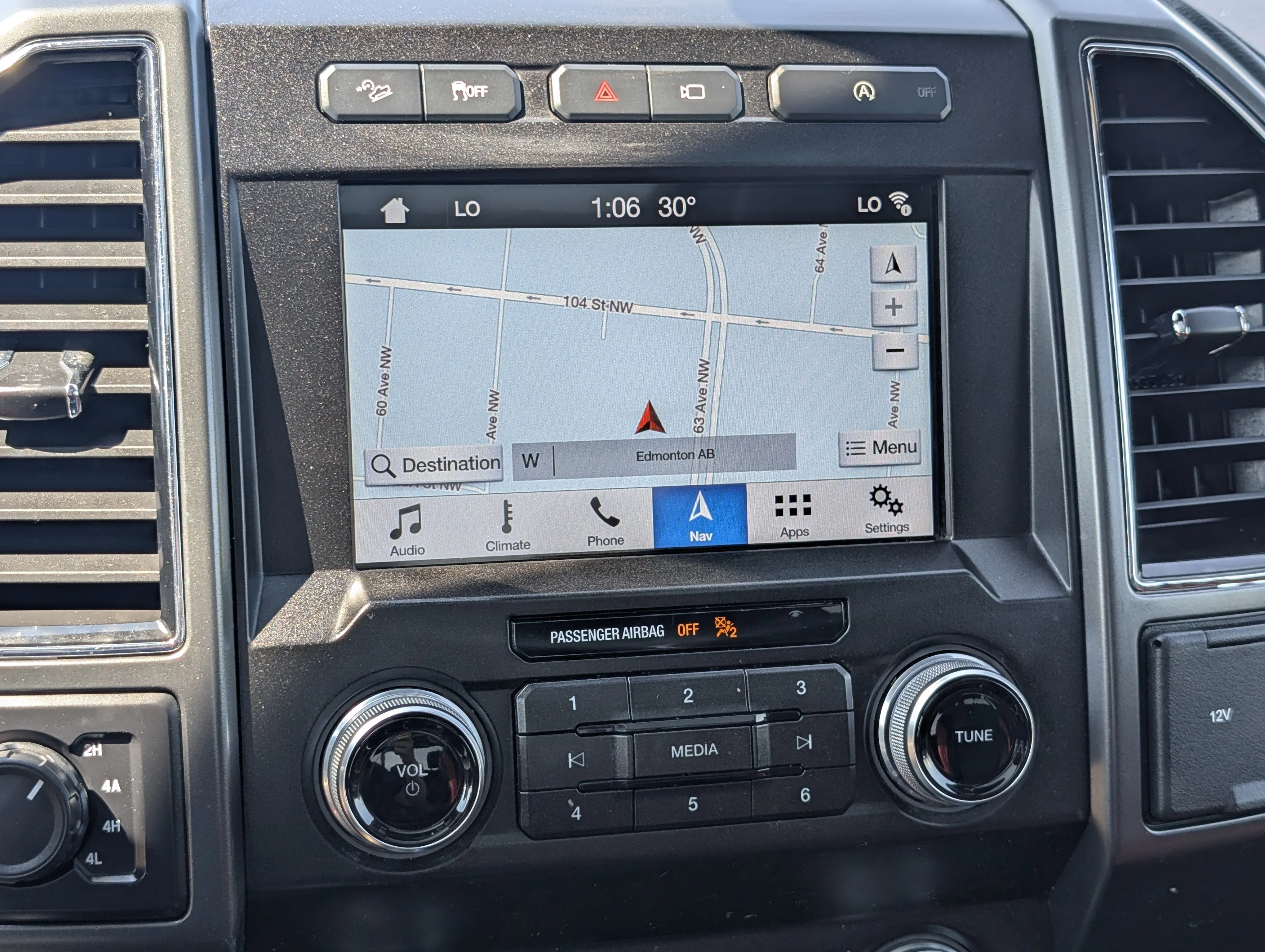 Used 2019 Oxford White Ford XL 4WD SuperCrew 5.5